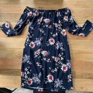 Maternity French Grey “Lily Festival” Dress